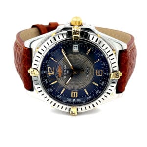 Breitling wings gray gold