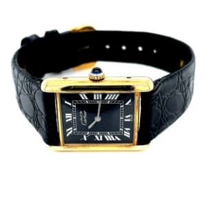 Cartier tank black