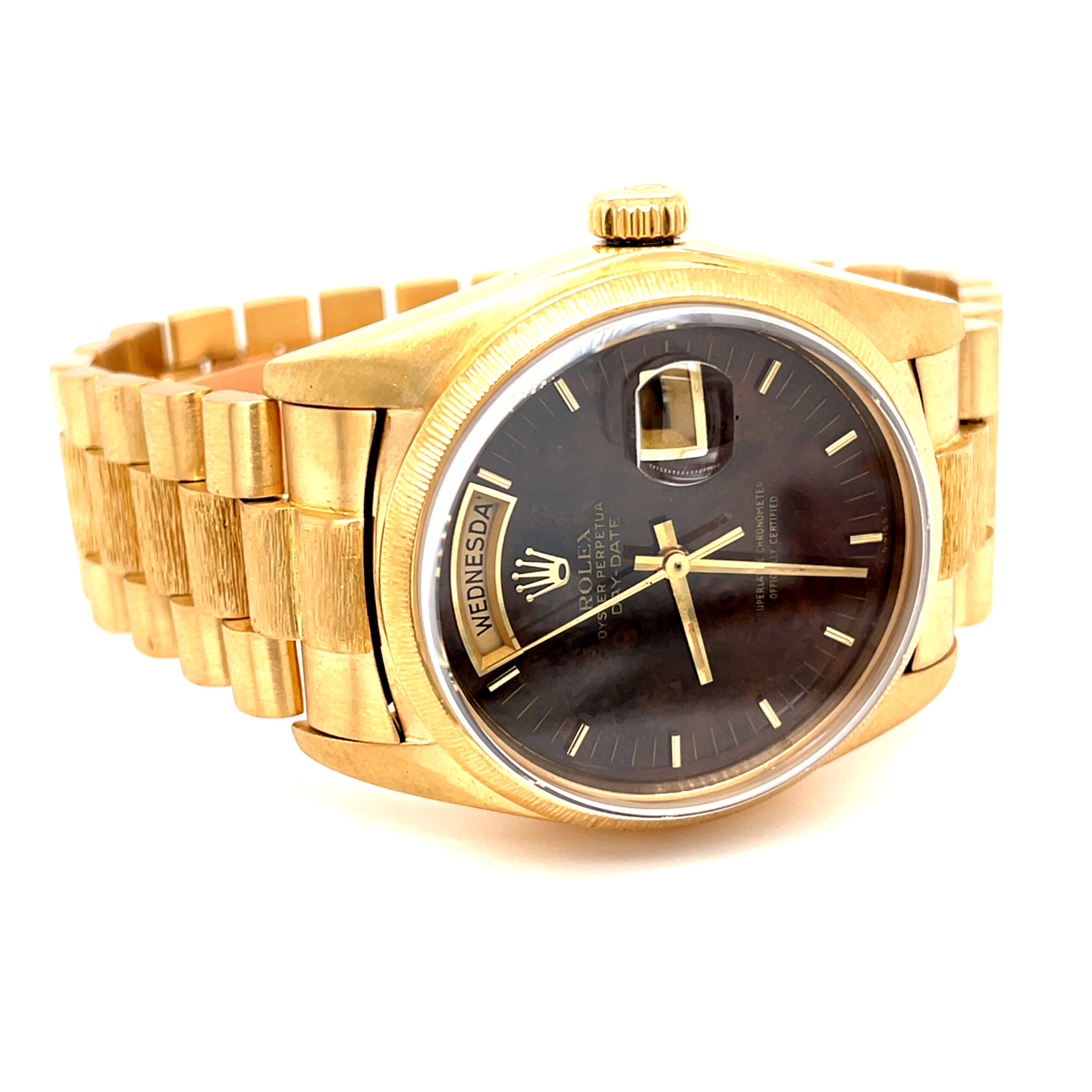 Rolex DayDate 36 18K President Wooden Dial - Afbeelding 2