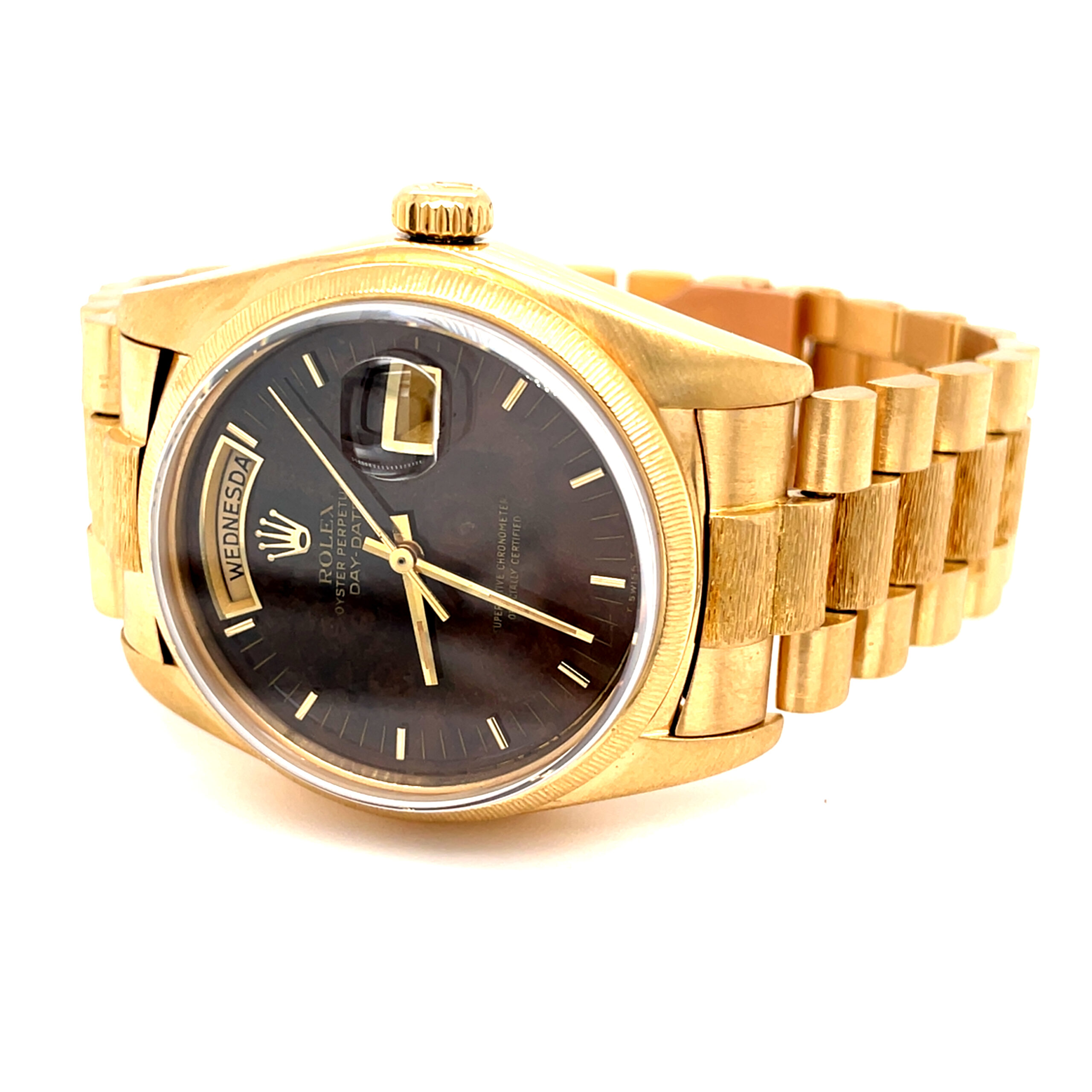 Rolex DayDate 36 18K President Wooden Dial - Afbeelding 5