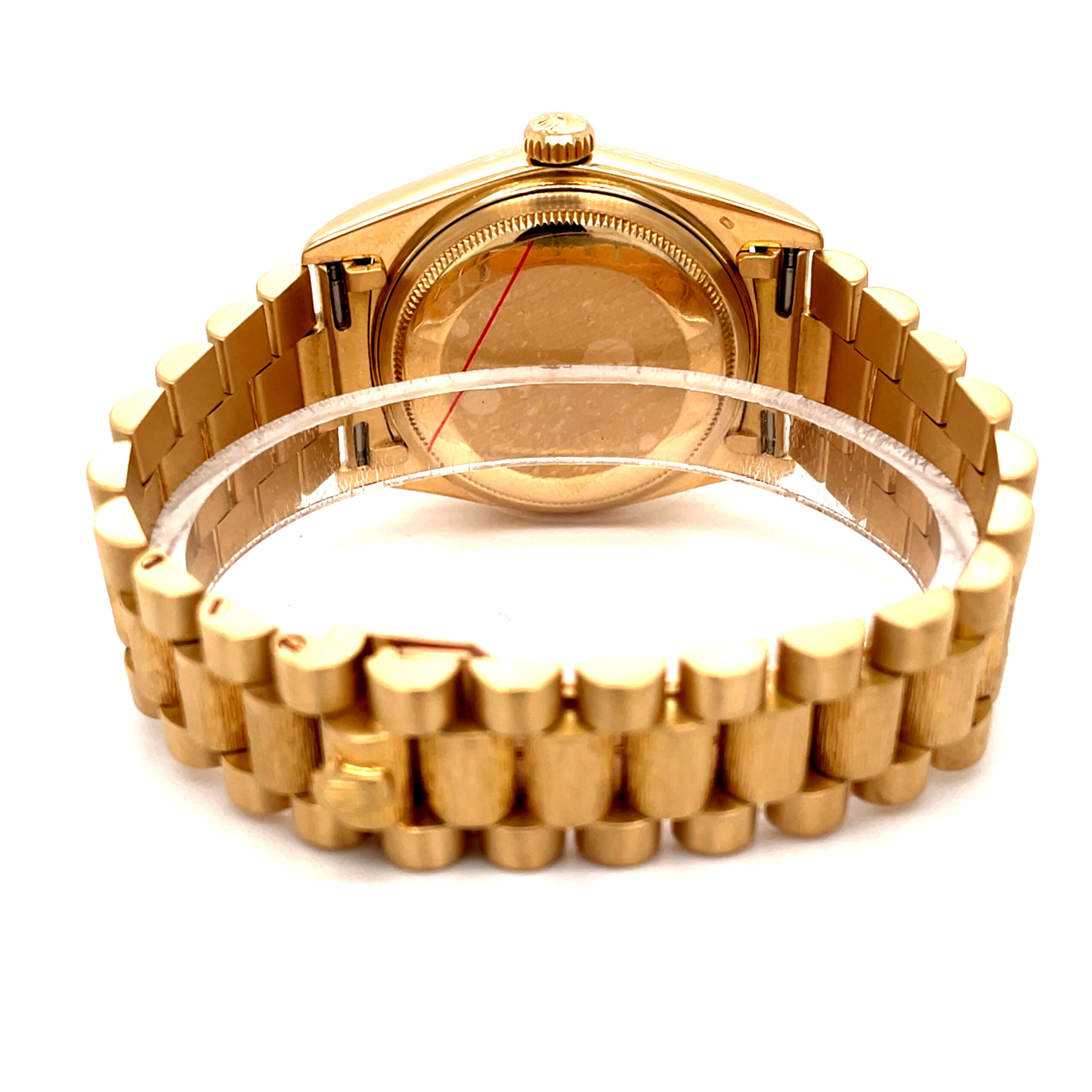 Rolex DayDate 36 18K President Wooden Dial - Afbeelding 6