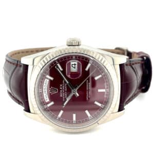 Rolex Day Date 18K Cherry dial