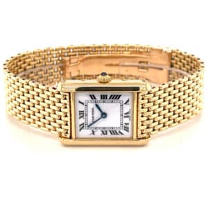 Cartier Tank Louis 18K Grain de Riz