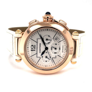 Cartier Pasha Roségoud Chronograaf