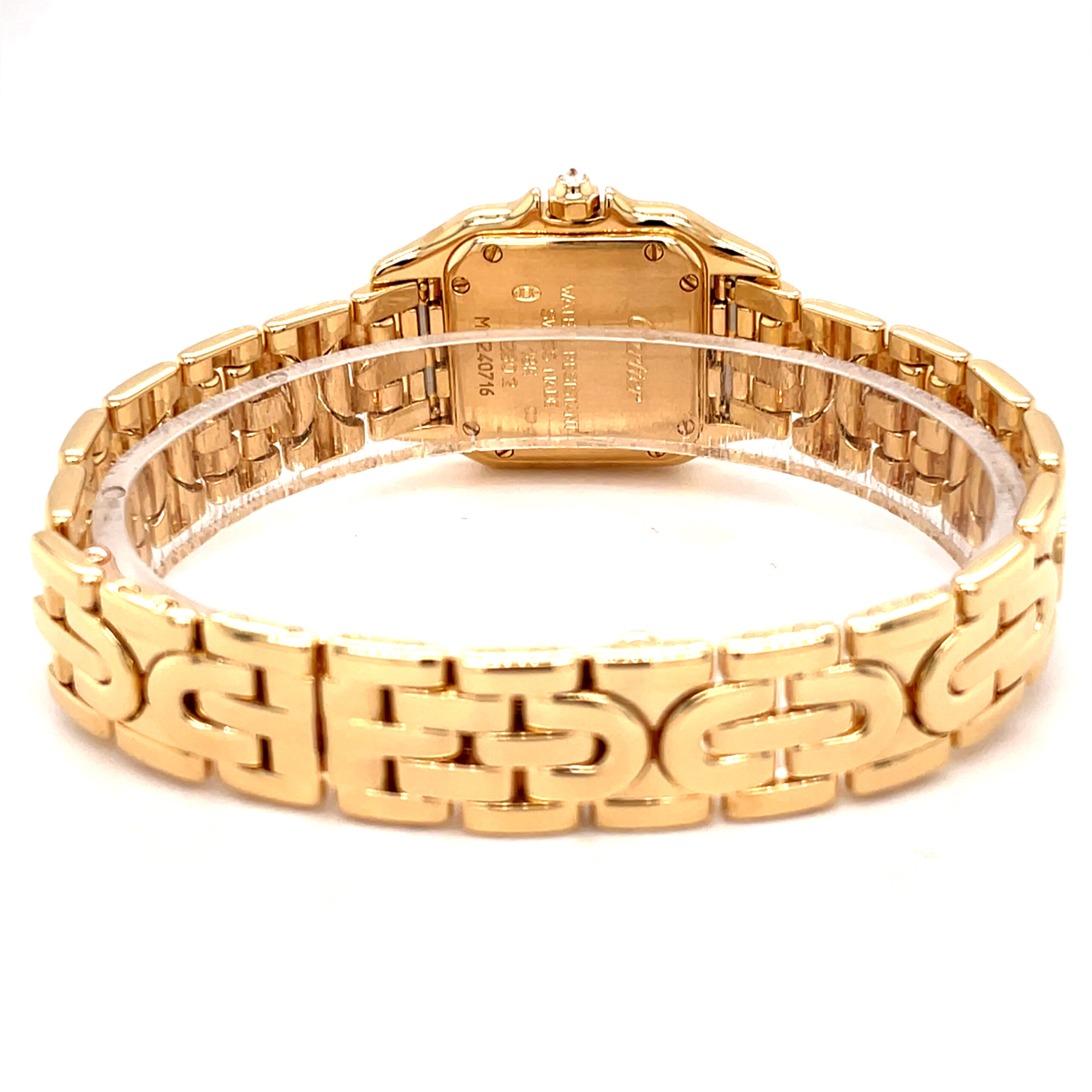 cartier panthere art deco 18k factory diamonds