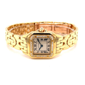 Cartier Panthere Art Deco 18K Factory Diamonds