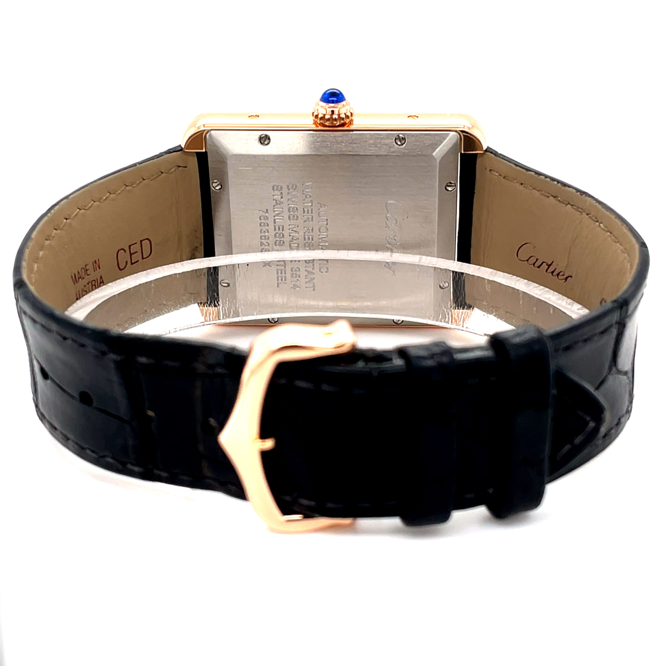 cartier tank solo xl 18k