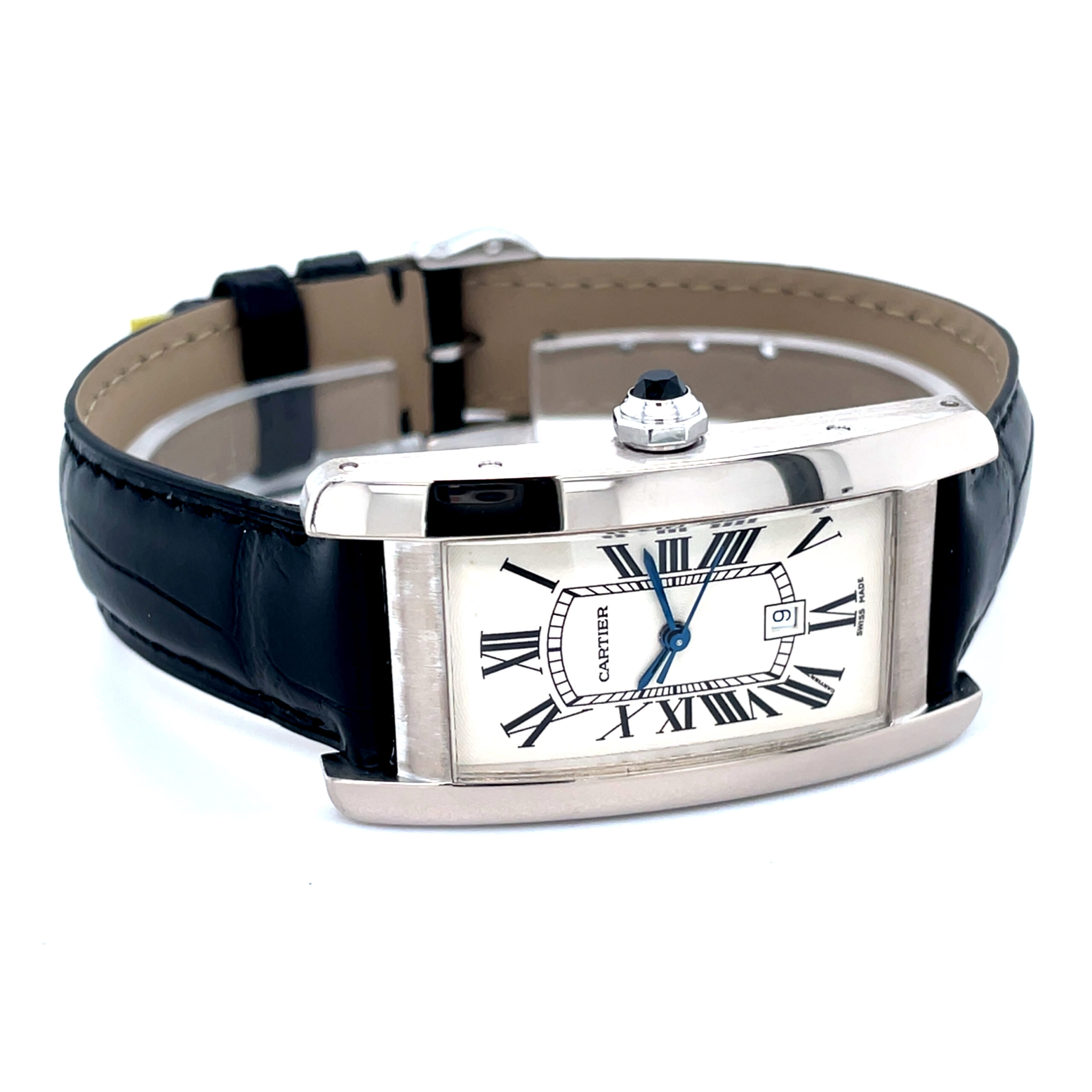 cartier tank américaine 18k medium