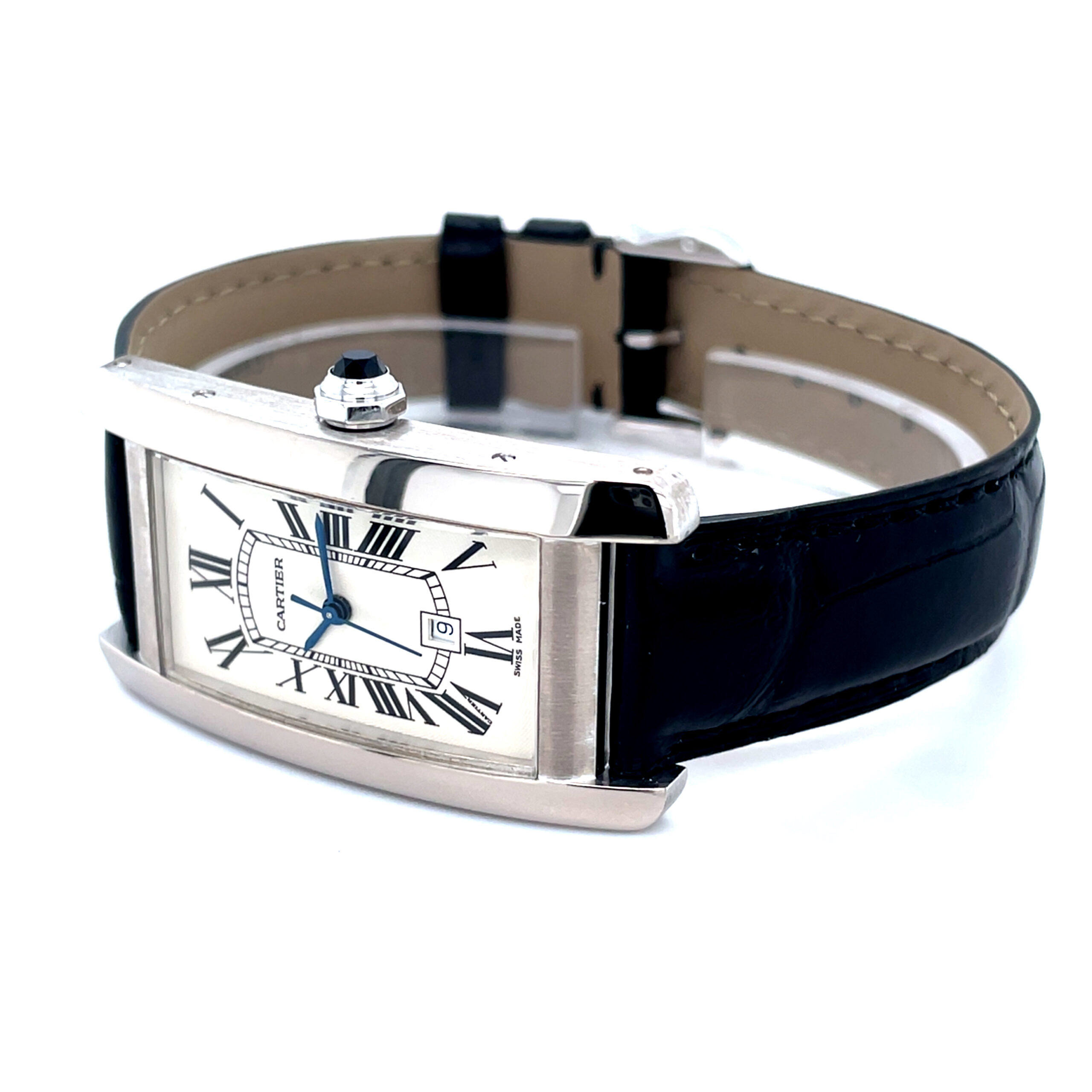 cartier tank américaine 18k medium