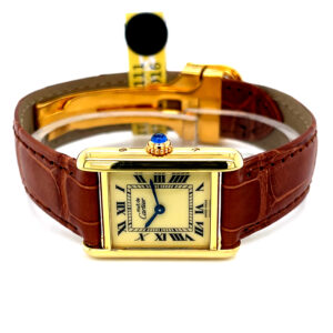 Cartier Tank Vermeil SM